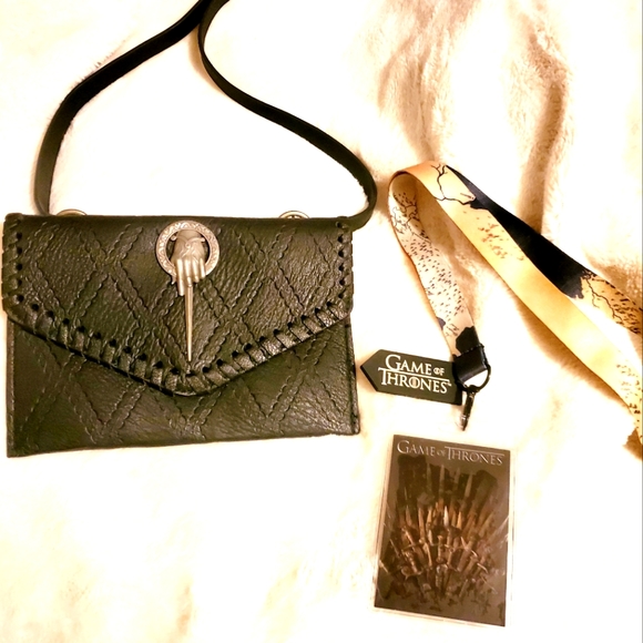 Bundle NWOT Game of Thrones Hand of the King Belt Bag & Lanyard - Picture 2 of 14